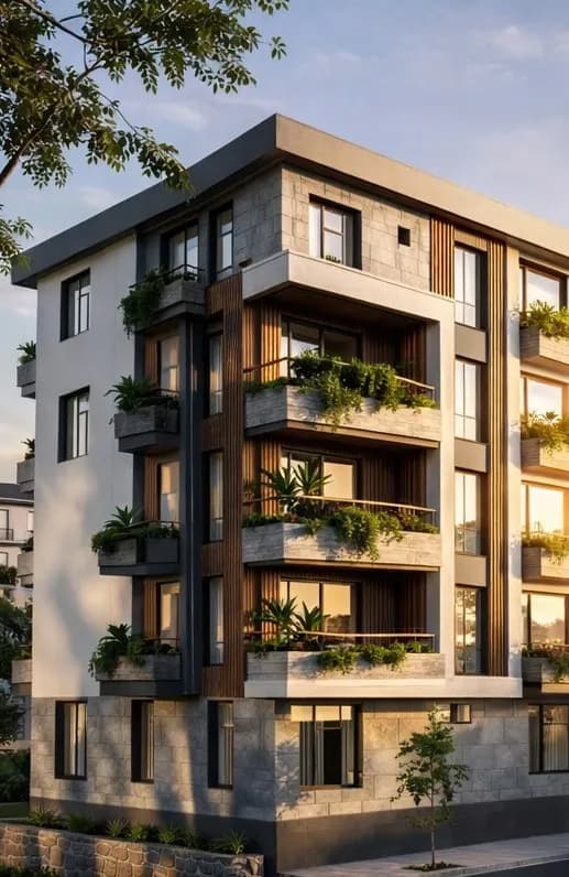 Karşıyaka Süit — köşe cephe